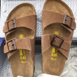 Birkenstock Euro 39 Ladies size 8 Men’s size 6.